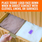 TERRO Clothes Moth Killer – T2903 3 Pack | Kills Adult Clothes Moths, Larvae and Moth Eggs | No Moth Balls Odor