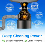 Compac Home Plink Garbage Disposal Cleaner and Deodorizer 60ct VALUE PACK - Orange