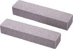 Chinco 2 Packs Pumice Stick for Cheaning, Pumice Scouring Stone Pad Removing Stain Grime Without Leaving Scratches for Kitchen Oven Stove Home Bathroom Toilet Pool House Cleaning Supplies