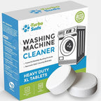 Heavy Duty Washing Machine Cleaner Tablets – Deep Cleaning & Descaling for HE Front Load and Top Load Washers, Helps Remove Odor & Residue (12 XL Tablets 12 Month Supply)