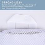 4 Pack Mesh Laundry Bag Mesh Laundry Bags Laundry with Handle for Washing Socks, Baby Items, Lingerie, Travel Garments (BEIGE, 4)