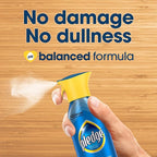 Pledge pH-Balanced Multisurface Spray, Gently Clean 101 Surfaces, Remove Dust and Messes, No Residue - Rainshower Scent, 9.7oz, Pack of 6