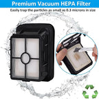 for Bissell CrossWave Vacuum Cleaner Replacement Parts 2 Pack 1868 Bissell CrossWave Multi-Surface Brush Rolls Tangle-Free+ 2 Pack 1866 Replacement Vacuum Filters Part 1608683 1608684 1613568