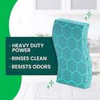 Scotch-Brite Odor Resist Heavy Duty Scrub Sponge, Dishwasher-Safe Kitchen sponges for Serious Scrubbing, Multipurpose Dish Sponge for Stuck-On Messes, 6 Scrubbing Sponges