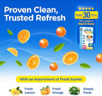 Compac Home Plink Garbage Disposal Cleaner and Deodorizer 60ct VALUE PACK - Orange