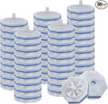 50 Pcs Disposable Toilet Bowl Wand Refills for Clorox, Upgraded Replacement Heads System Compatible with Clorox Toilet Wand Refills for Bathroom Cleaning