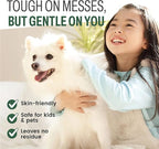 Probiotic Multi-Surface Cleaning Concentrate, Lemongrass – USDA Certified Biobased, Microcleans Surfaces for Up to 7 Days, Refill Bottle Makes 2 Gal Probiotic Spray Cleaner – 17 Fl Oz.