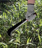 Machete, 15 Inch Gardening Machete for Outdoor and Yard Work, 3Cr13 Stainless Steel and Non-Slip Handle with Nylon Sheath