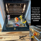 Keyfit Tools SmoothOperator PROFESSIONAL Drill Powered Glass Ceramic Cooktop Cleaner Oven Door Glass Stove Top Polisher ~ HexaMax M780 Proprietary Non Abrasive Cleaning/Polishing Material