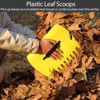 Leaf Rake, 11 Tines 9" Wide Metal Garden Rake for Leaves with 32 Gallon Leaf Bags and Scoops, Small Lawn Collapsible Yard Rakes for Camping Mulch Shrub Long Handle 30-70