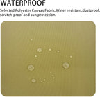 Canvas Repair Patch 9×11 Inch 3Pcs Waterproof Self-Adhesive Fabric Repair Patch for Tents,Boat Cover,Pop Up Canopy,Patio,Bags,Car Seats,Sofas,Furniture Cover(Khaki)