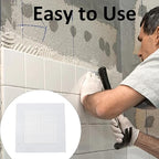 6PCS 4” Drywall Repair Kit, Aluminum Wall Patch with Galvanized Plate, Self Adhesive Fiberglass Dry Wall Hole Patches for Drywall Ceiling Sheetrock