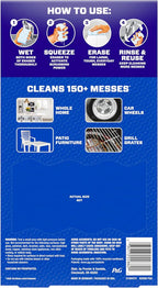 Mr. Clean Magic Eraser Sponge, All Purpose Cleaner, Long Lasting Cleaning Scrubber, Wall, Sneaker, Oven, Kitchen, Bathroom, Shower Cleaner, Cleaning Supplies, Whole Home Extra Durable XL, 8ct