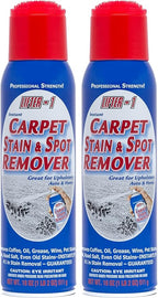 Carpet Spot Remover, Stain and Red wine Remover, and Spot Treatment for Oil, Grease, Urine, Cleaning Performance for Rugs, Upholstery, Fabrics Pack of 2