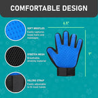 Maxpower Planet Pet Grooming Brush - Double Sided Shedding and Dematting Undercoat Rake Comb for Dogs and Cats,Extra Wide (B1 - Rake, Gloves & Comb, Large)