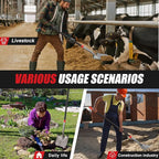 Heavy Duty Garden Tools Digging Shovel Garden Shovel Spade with Long Fiberglass Handle for Digging and Garden Work,58 inches