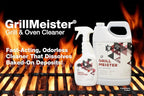 GrillMeister Grill, Grate & Oven - Heavy Duty Cleaner/Degreaser,1 Gallon