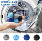 Blulu 12 Pieces Pet Hair Remover for Laundry Dryer Balls Reusable Washing Machine Hair Catcher Pet Dog Cat Catcher Lint Remover (Gray Blue Color)