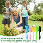 10-Pack Mini Gardening Shovel Spoons, Plastic Garden Soil Scoops for Cultivation Digging Transplanting/Flower Planting/Plant Succulent, Colorful Small Gardening Tools [Multicolor]