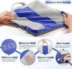8 Set Compression Packing Cubes for Travel Essentials,Compressible Expandable Packing Cubes for Suitcase,OlarHike Luggage Organizer Bags for Travel,Handy Helper for Organizing Clothes(Klein Blue)