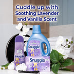 Snuggle In Wash Scent Booster, 21 Oz, 4 Pack, Lavender Breeze, Laundry Beads for Long-Lasting Freshness, Fragrance Enhancer for Clothes, Bedding & Activewear, HE Safe