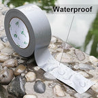 2 Pack Duct Tape Heavy Duty,9 Mil Thickness,2 Inches x 30 Yards,Strong Industrial Strength,Flexible,No Residue,Waterproof and Tear by Hand,Multi-Use for Indoor & Outdoor Repairs (Silver)