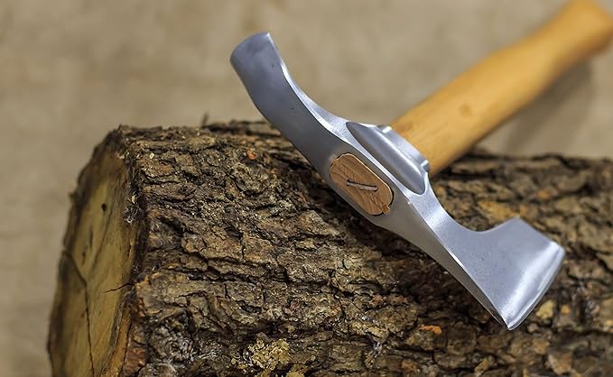 Bearded Hatchet/Axe Combined with Curved Adze Blade - Bowl Makers Tool by mapsyst