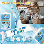 Mold Stain Remover Gel,Washing Machine Cleaner Front Load Washer Gasket Mold Remover Home Stain Cleaner Cleaning Gel for Grout Caulk, Bathroom, Shower, Bathtub, Refrigerator Cleaning Solution 10 Fl Oz