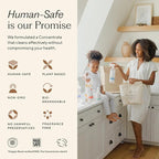 Branch Basics Premium Starter Kit in Glass: All Purpose Cleaner, Glass Cleaner, Bathroom Cleaner, Wash Bottle, and Laundry Bottle (3 Glass Spray Bottles + Concentrate) Fragrance-Free