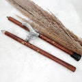 Deluxe Walking Sticks | Rosewood Crafted Cane with Solid Brass Chrome Decorative Bars | Nagina International