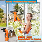 Window Vacuum Squeegee Cordless Compatible for Dewalt 20V/60V Battery (No Battery), Electric Window Cleaner Window Vacuum, Vacuum Squeegee for Window Cleaning, Mirror, Glass, Car Windshield