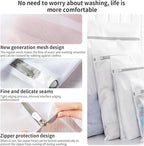 3 Pack Large Mesh Laundry Bags by MDSXO- Fine Durable Lingerie Delicates Bag for Washing Machine 16 * 20 inch [3 Pack]
