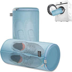 Kimmama Shoe Washing Machine Bag,Laundry Shoes Bags,Sneaker Wash Protector Sack,Sandwish Mesh,Blue,8x15"