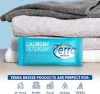 Terra Breeze Laundry Detergent Powder - 1.5 oz Individually Wrapped Packet (Case of 50)