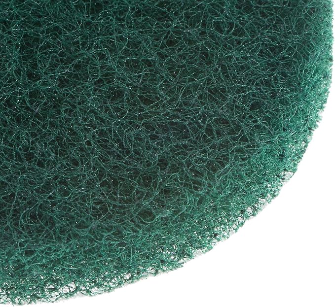 HARFINGTON 8pcs Drill Power Brush 2 inch Tile Scrubber Scouring Pads 180-240 Grit for Bathroom Kitchen Household Cleaning