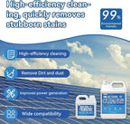 Solar Panel Cleaner Super Industrial Grade Concentrated Solar Panel Cleaning - Streak-Free & Fast Dry Remove Oils, Rust Stains, Dust, Droppings (3.8 KG)