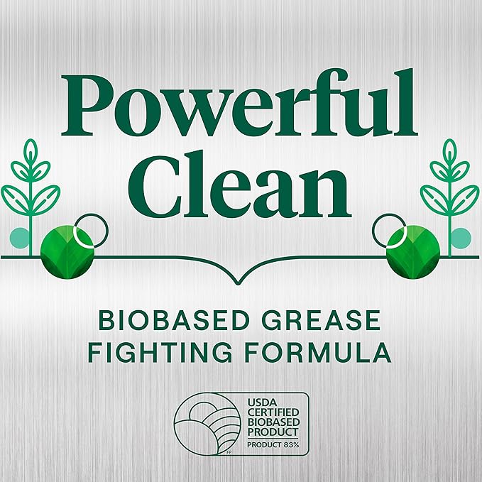 Seventh Generation Power Plus Dishwasher Detergent Packs Fresh Citrus scent for sparkling dishes Dishwasher tabs, 43 Count (1 pack)