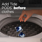 Tide PODS Laundry Detergent Pacs, 3-in-1 Stain Remover, Odor Fighter, Color Protector, 42 Count, HE compatible, Original Scent (Packaging May Vary)