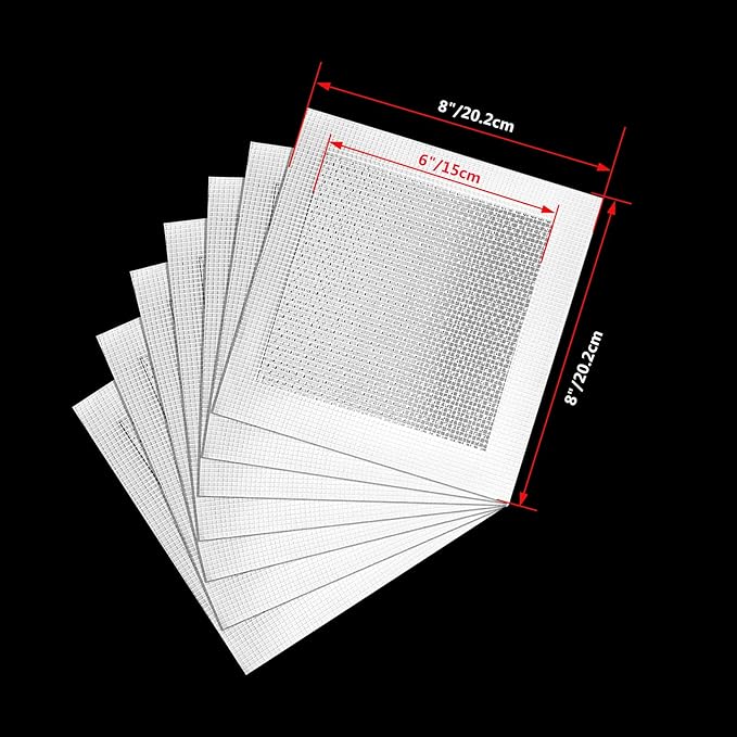 7pcs Drywall Repair Patch, 6" x 6" Drywall Patch Self Adhesive Aluminum Wall Repair Patch Kit