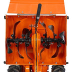 YARDMAX 18 in. 212 cc Gas OHV Engine Rear Tine Tiller with Dual Rotating Tilling