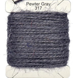 Jute Twine 15m Long Twine String for Crafts Gift Wrapping Packing Gardening Crochet Knitting Macrame Decor (Pewter Gray)