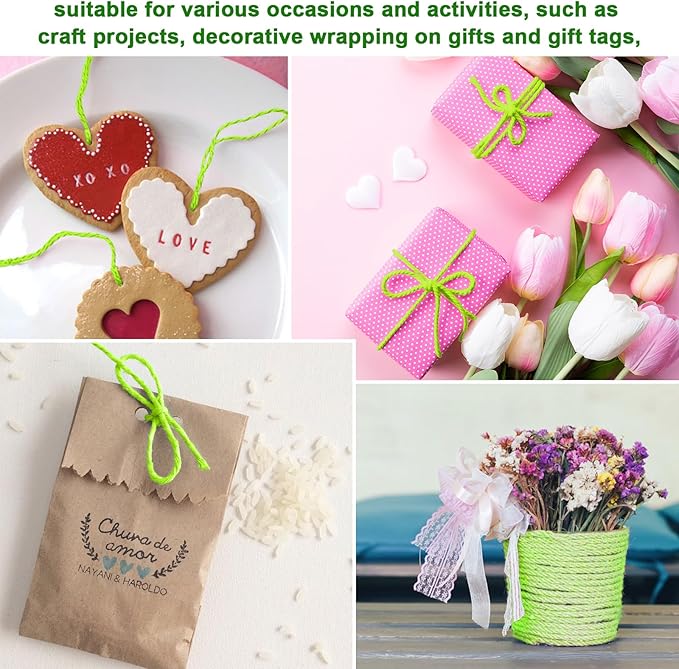 6 Roll Mason Line String Line - #18 Braided Nylon String - 500 Ft Length - Nylon with Reloadable Line Reel Twine for Gardening Or Masonry Tools - Perfect Construction String (Yellow)