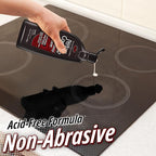 HOPE'S Perfect Cooktop Glass and Ceramic Cooktop and Stove Top Cleaner, Fast Acting and Removes Burnt on Stains from Glass Ceramic Smooth Top Ranges with its No Rinse Formula, 10.6 Oz, Pack of 2