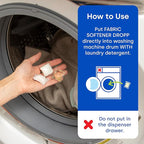 Dropps Laundry Fabric Softener Pods, Lavender Meadow (120 Pods) - Laundry Additive for Softening & Protection - HE Compatible Mineral Based Ingredients Laundry Supplies