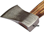 Splitting Axe Camping Chopping Hatchet Viking Tomahawk Battle Hunting Outdoor Solid Wood Handle 9912