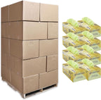Arkwright Smart Rags Microfiber Cleaning Cloths, Pallet of 8000, Lint Free 215 GSM Reusable Towels for Auto, Office and Household Cleaning, 16 x 16 in, Yellow
