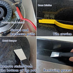 10Pcs Crevice Cleaning Tools, Gap Cleaning Brush Set,Cleaning Brushes Small Spaces, Hard Bristle Crevice Cleaning Brush Tool for Household Use Bathroom Tiles Kitchen