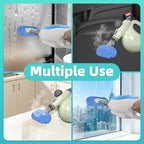 10 Pack Microfiber Cloth for Handheld Steam Shot, Steam Cleaner Accessories, Reusable Washable Steam Mop Pads Compatible with Most of Handheld Steam Shot/Cleaners （Blue）