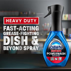 Dawn Powerwash Heavy Duty Dish Spray All-Purpose Cleaner and Degreaser, 64oz, 1 Starter Kit + 3 Refill