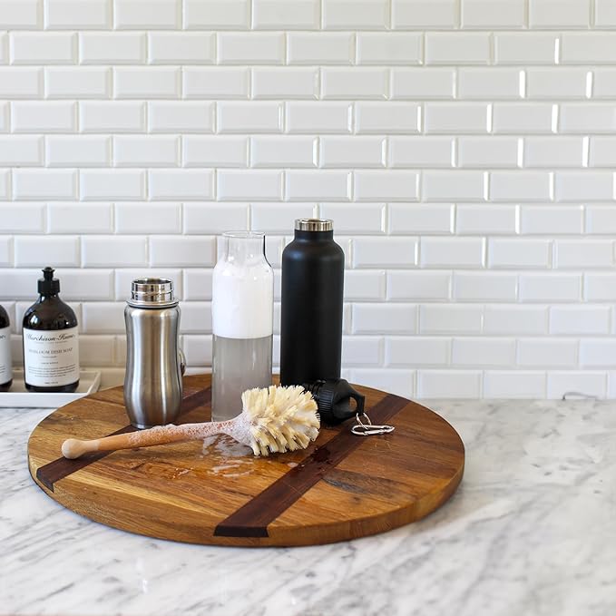 Murchison-Hume Natural Bottle Brush - Eco-Friendly & Biodegradable Bottle Brush with Beechwood Handle and Sisal Bristles, Bamboo Dish Brush for Baby Bottles, Glassware, and More